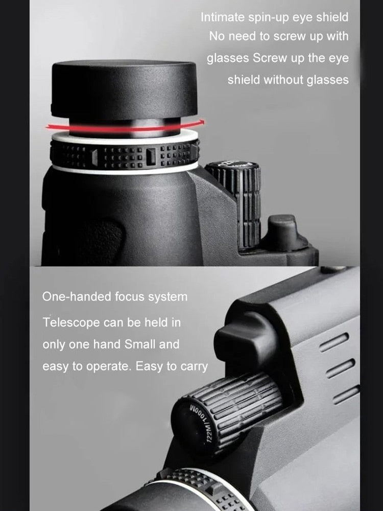 HD Binoculars in Monocular style