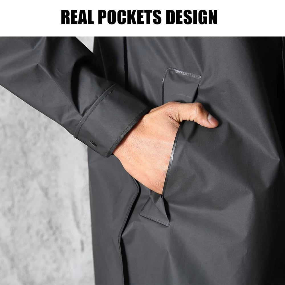 Long Fashioned Raincoat