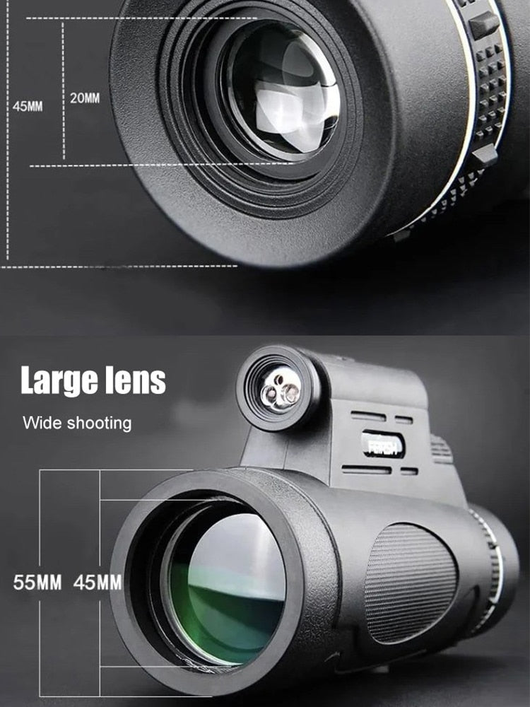 HD Binoculars in Monocular style