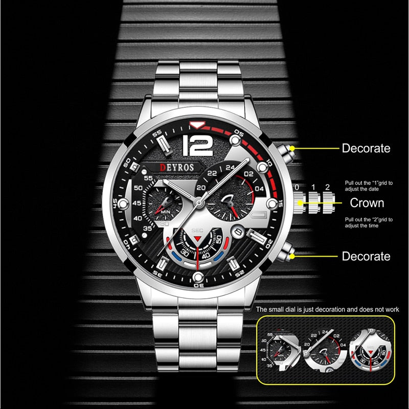 Fashionable Men`s Sports Watch