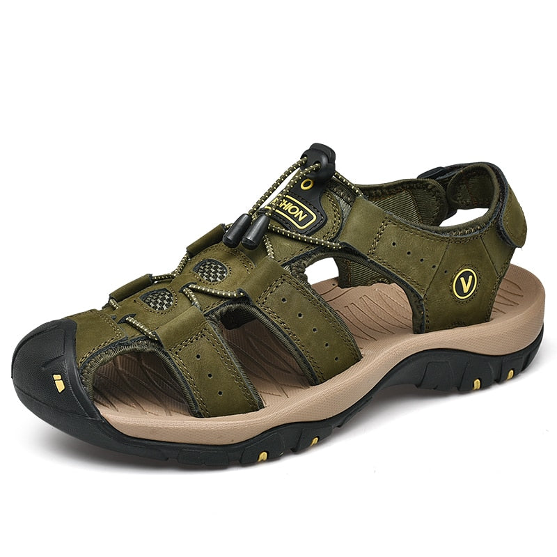 Genuine Leather Sandals for Men