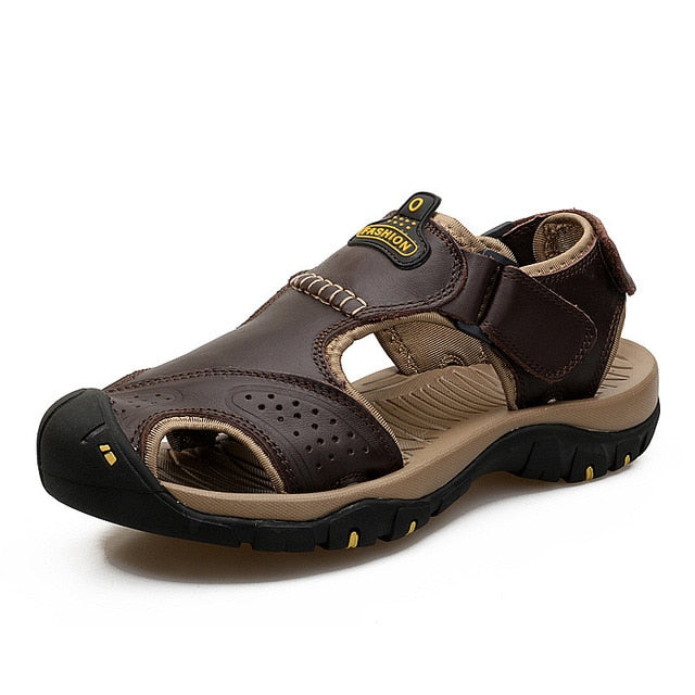 Genuine Leather Sandals for Men
