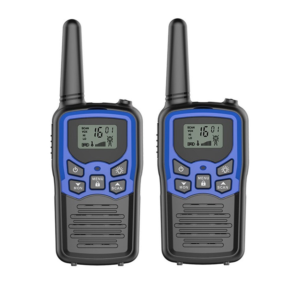 2Pcs Walkie Talkie portable radio transceiver