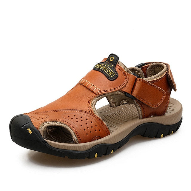 Genuine Leather Sandals for Men