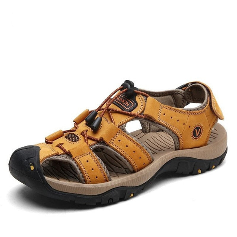 Genuine Leather Sandals for Men