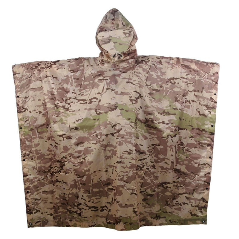 Outdoor Hooded Raincoat