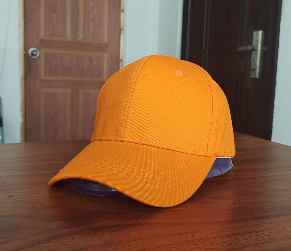 Outdoor embroidered baseball cap