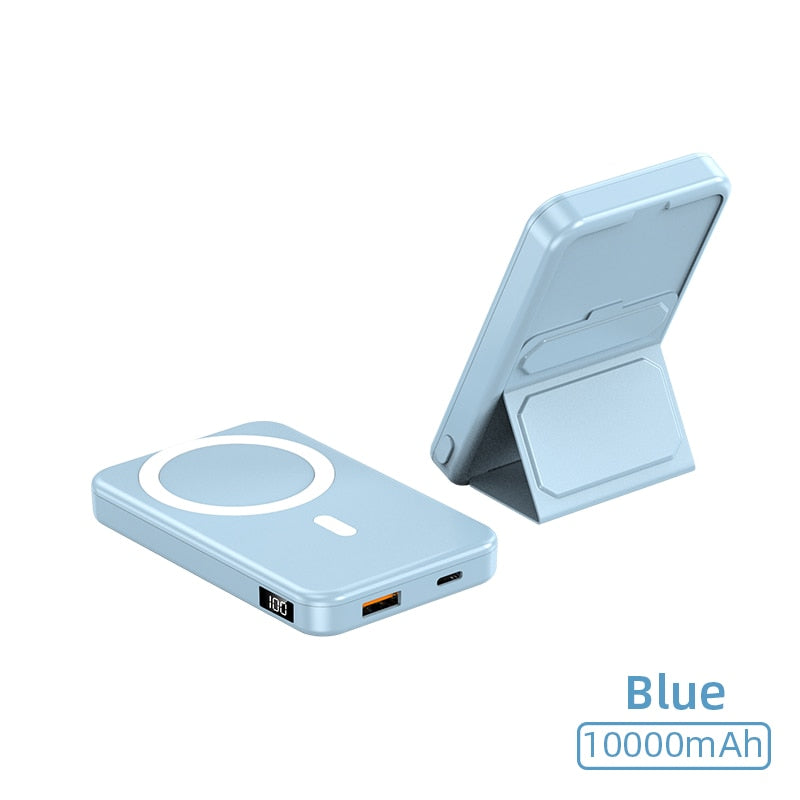 Magnetic Power Bank with Foldable Stand