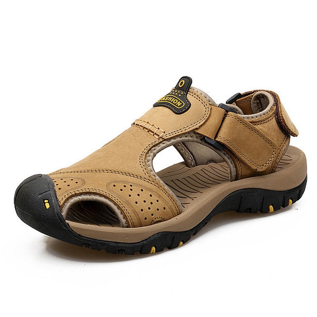 Genuine Leather Sandals for Men