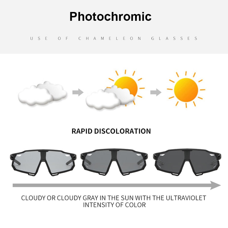 Photochromic Men's and Women's Polarized Sunglasses