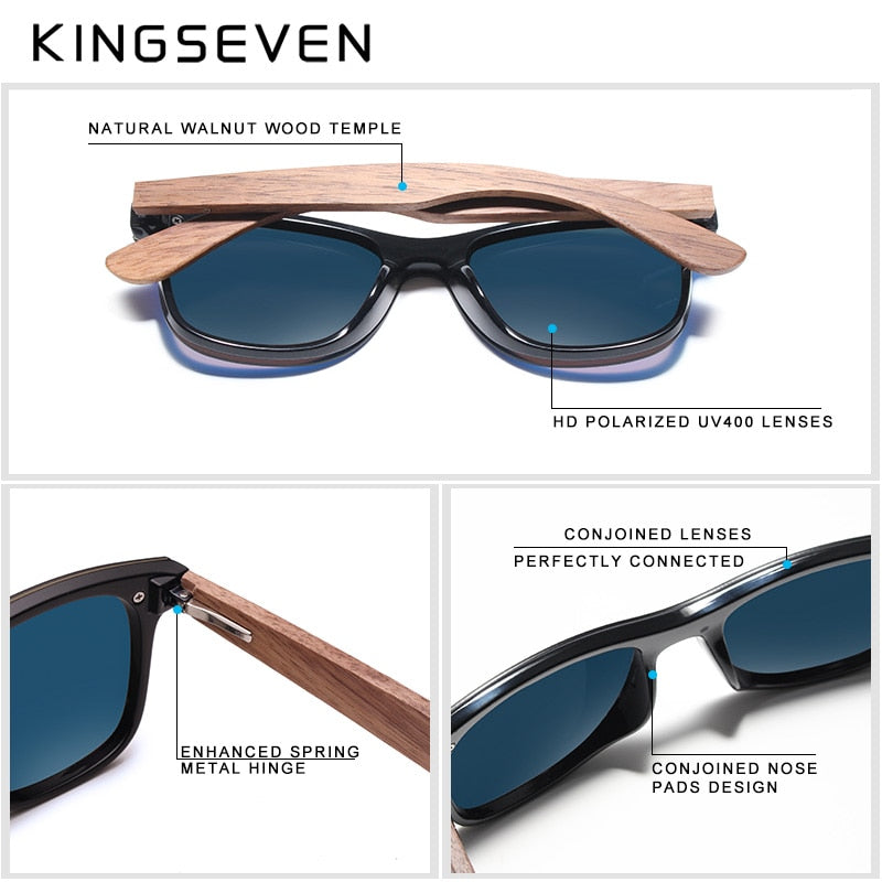 KINGSEVEN Trendy Men`s Sunglasses