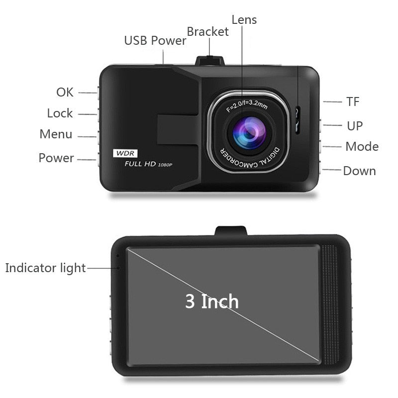 Dash Cam Video Recorder