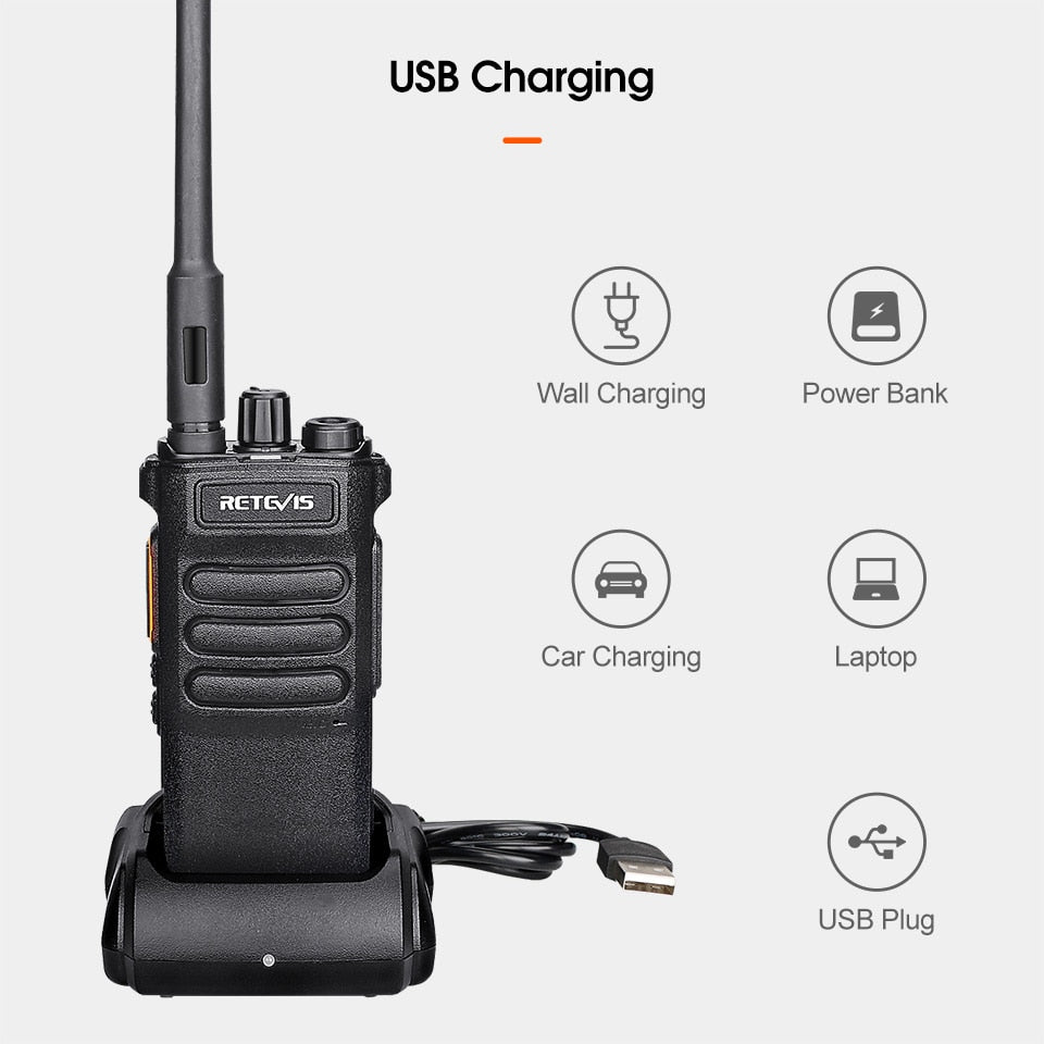 Two-way Long-Range Walkie Talkie Radio