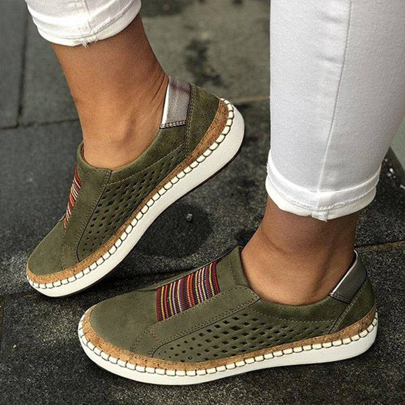 Ladies Low-cut Canvas Shoes