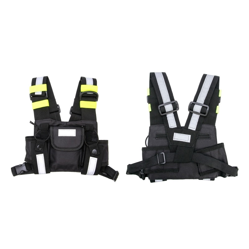 Radio Shoulder Holster for Two - Way Walkie Talkie Radios