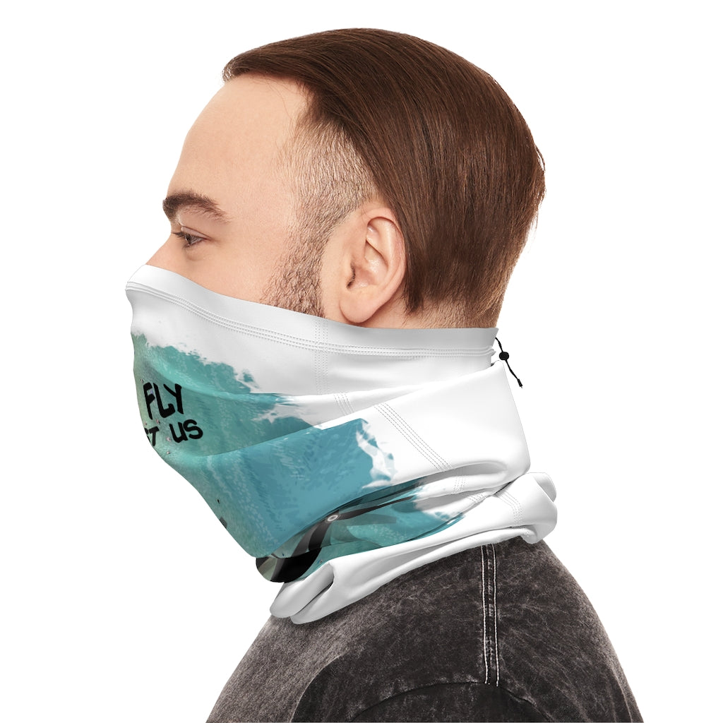 Winter Neck Gaiter With Drawstring