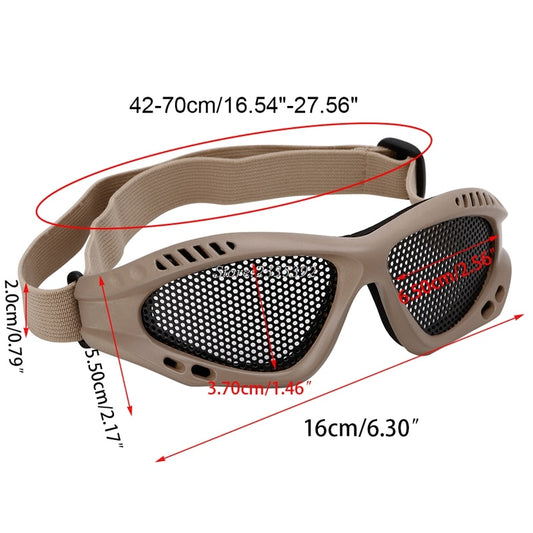 Comfortable Outdoor Safety Glasses.