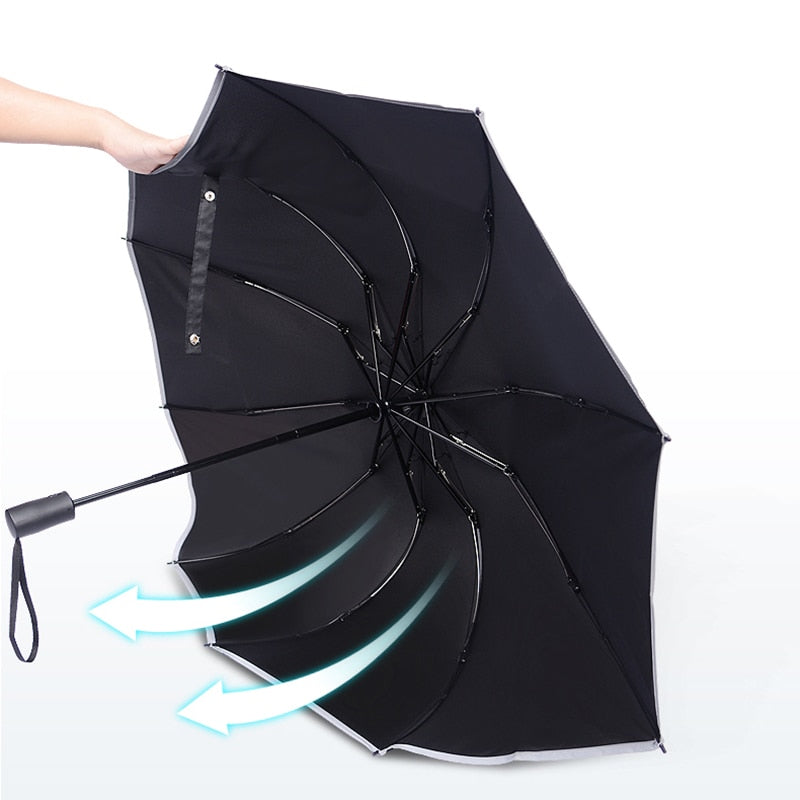 UV Umbrella with Reflective Strip