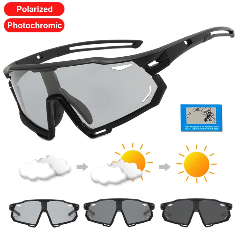 Photochromic Men's and Women's Polarized Sunglasses