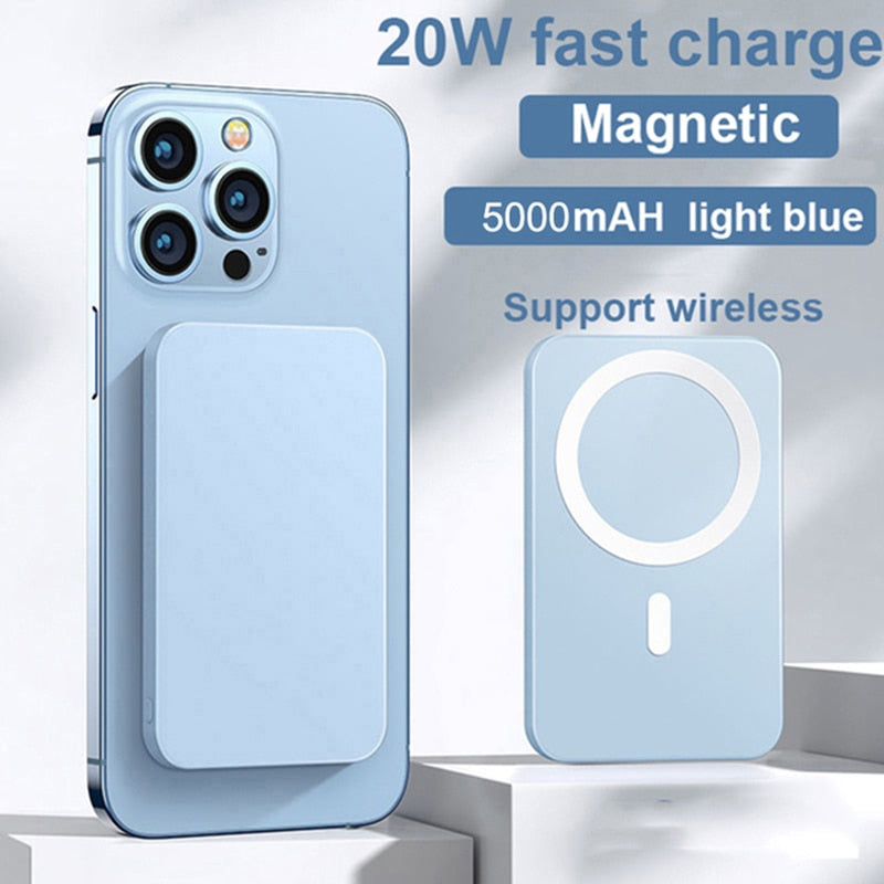 Magnetic Wireless Power Bank for iPhone 12 / 13 & Pro Max