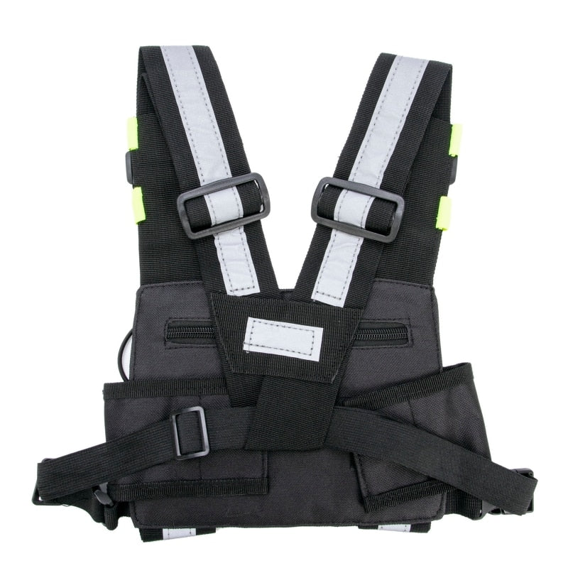 Radio Shoulder Holster for Two - Way Walkie Talkie Radios