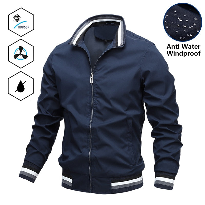 Men's Casual Windbreaker Jacket