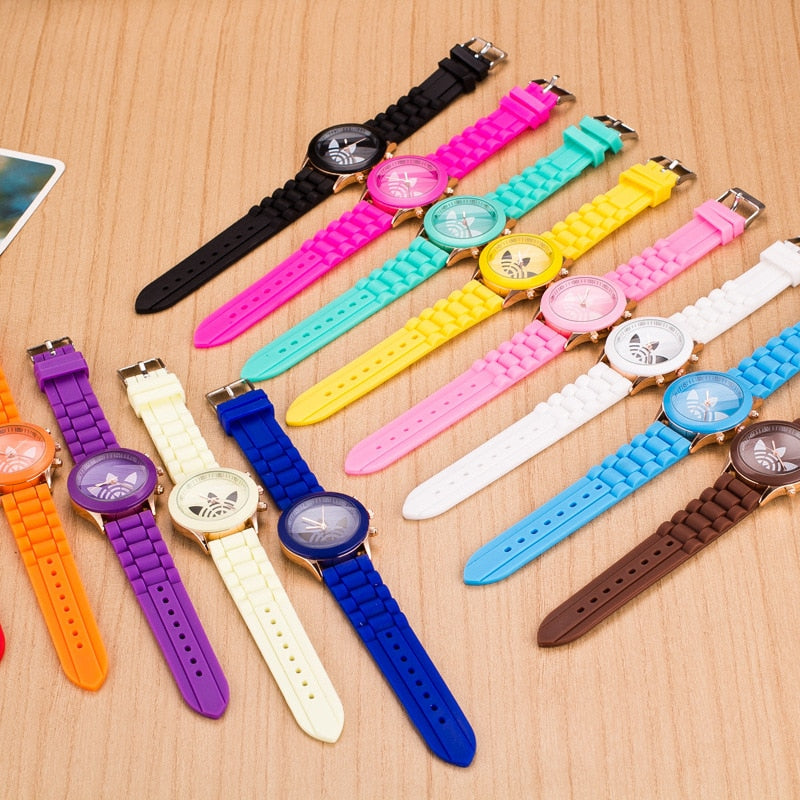 Stylish Silicone Jelly Quartz Watch