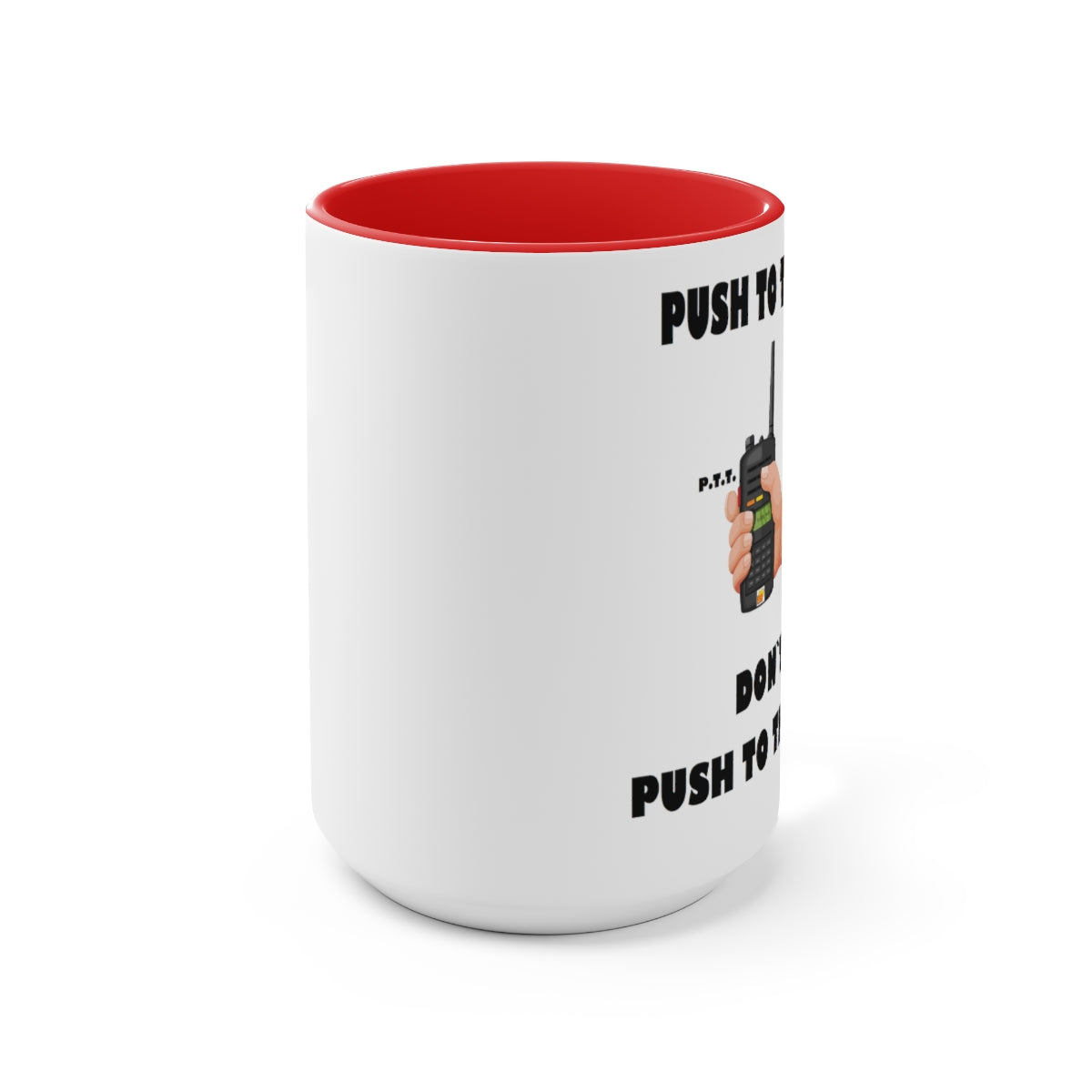 Two-Tone Coffee Mugs, 15oz