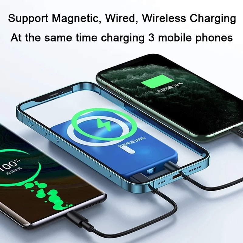 Magnetic Wireless Power Bank for iPhone 12 / 13 & Pro Max