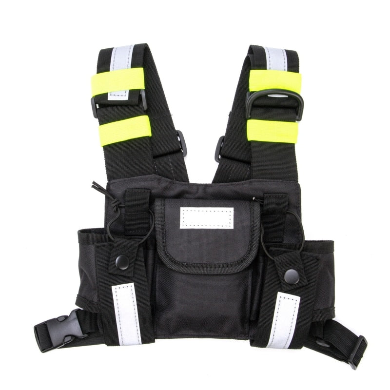 Radio Shoulder Holster for Two - Way Walkie Talkie Radios