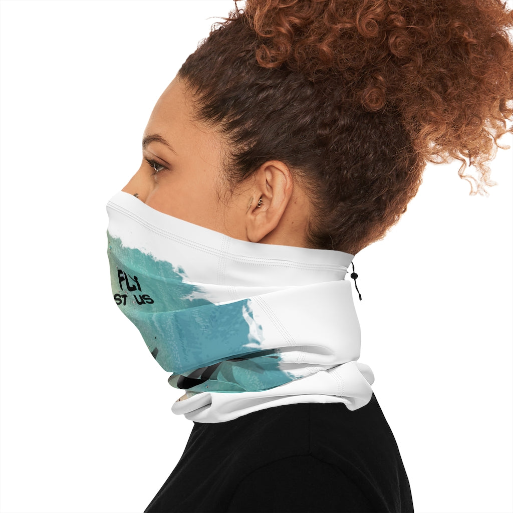 Winter Neck Gaiter With Drawstring