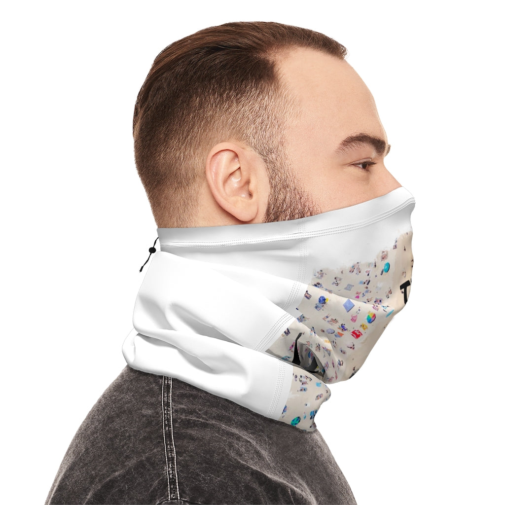 Winter Neck Gaiter With Drawstring