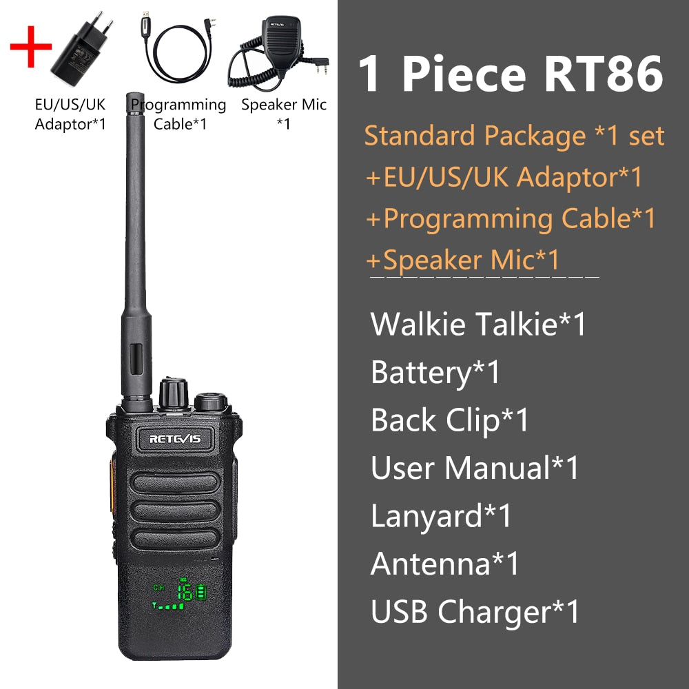 Two-way Long-Range Walkie Talkie Radio