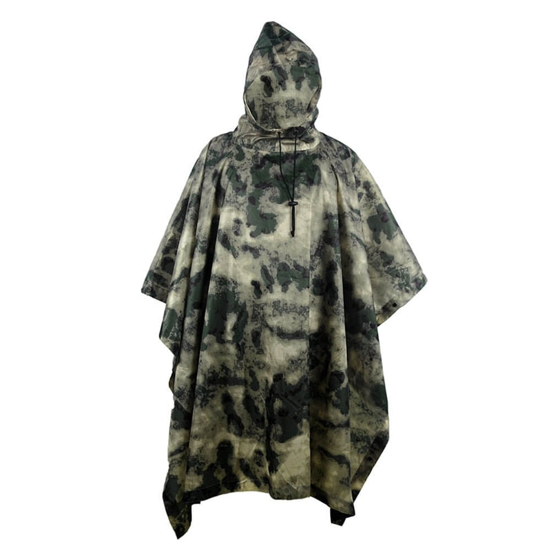 Outdoor Hooded Raincoat