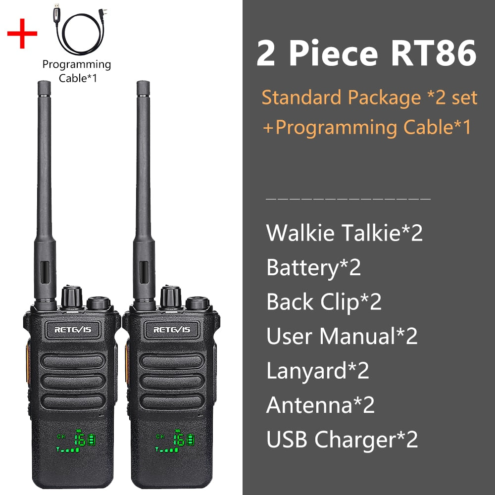 Two-way Long-Range Walkie Talkie Radio