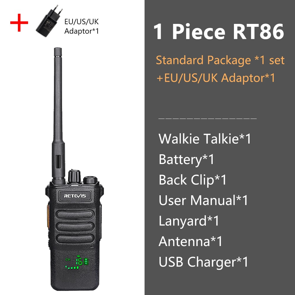 Two-way Long-Range Walkie Talkie Radio