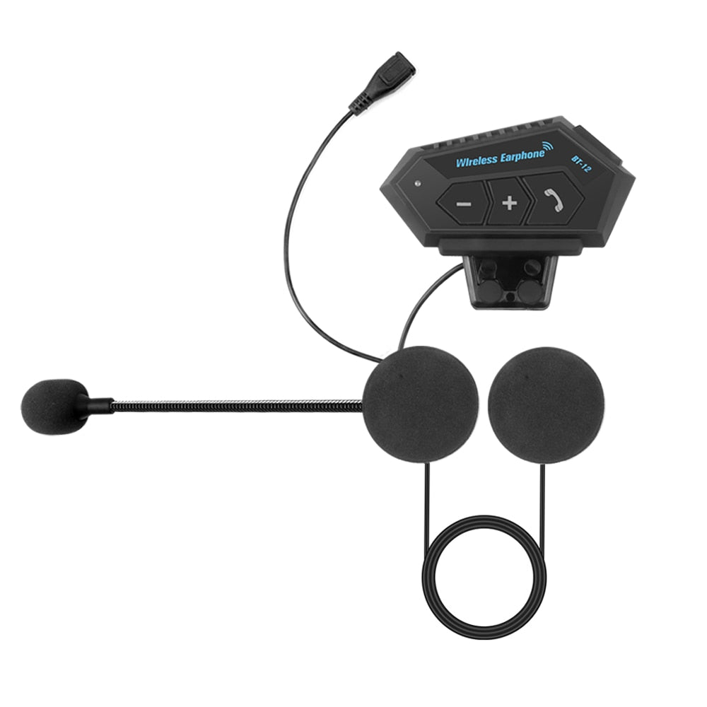 Wireless Handsfree Headset for Motorcycle