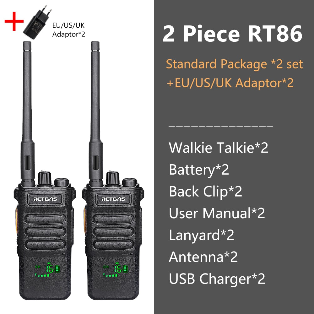 Two-way Long-Range Walkie Talkie Radio