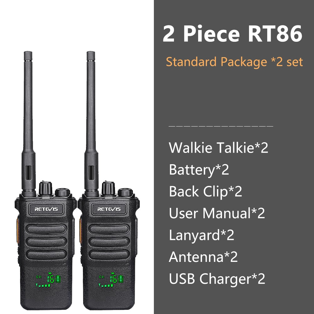 Two-way Long-Range Walkie Talkie Radio