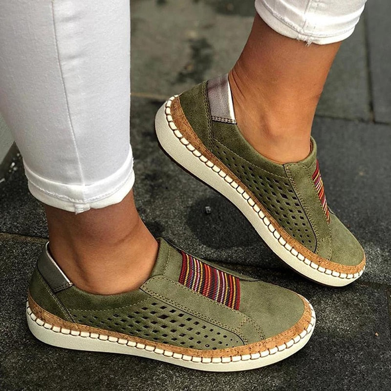 Ladies Low-cut Canvas Shoes