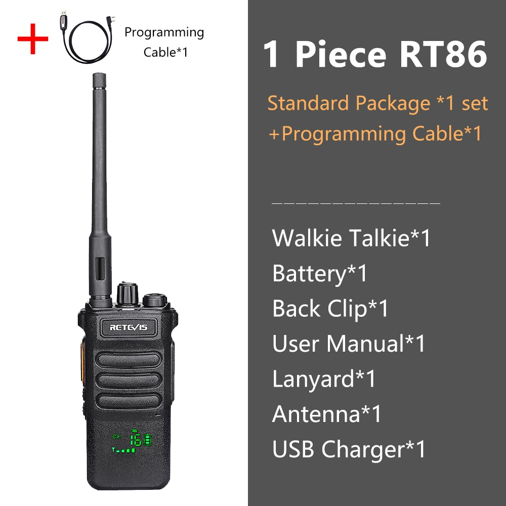 Two-way Long-Range Walkie Talkie Radio